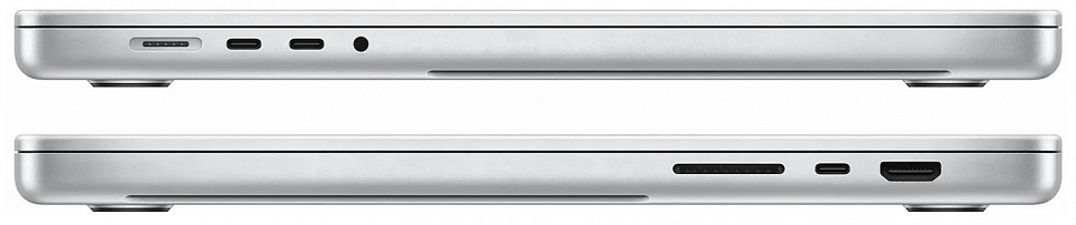 Apple MacBook Pro 16" (M1 Pro 10C CPU, 16C GPU, 2021) 16 ГБ, 1 ТБ SSD, серебристый (MK1F3)