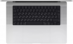 Apple MacBook Pro 16" (M1 Pro 10C CPU, 16C GPU, 2021) 16 ГБ, 512 ГБ SSD, серебристый (MK1E3)