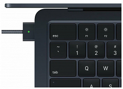 Apple MacBook Air 13" (M2, 2022) 8 ГБ, 256 ГБ SSD, "Тёмная ночь" (MLY33)