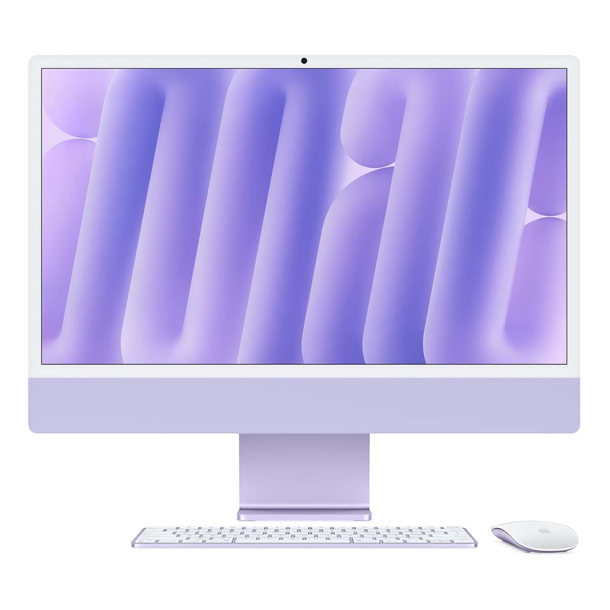 Apple iMac 24" Retina 4,5K, M4 (10C CPU, 10C GPU), 16 ГБ, 256 ГБ SSD, фиолетовый