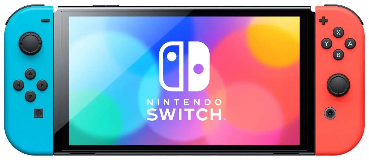 Игровая приставка Nintendo Switch OLED 64 ГБ Неоновая