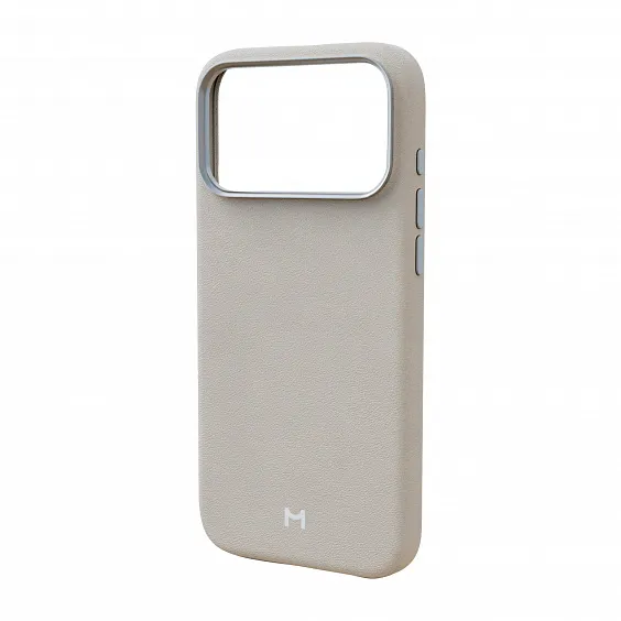 Чехол Magssory Eco-Leather Case для iPhone 17 Pro Max, с MagSafe, Айвори