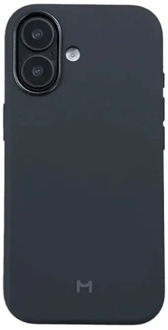 Чехол Magssory для iPhone 17, силикон, с MagSafe, "Тёмная ночь"