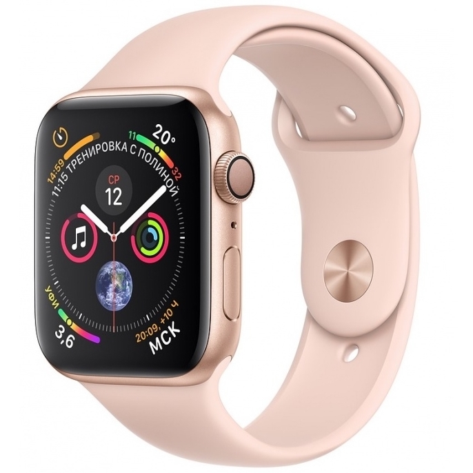 Apple Watch 4 series 40mm  Gold Aluminum Case with Sport Band