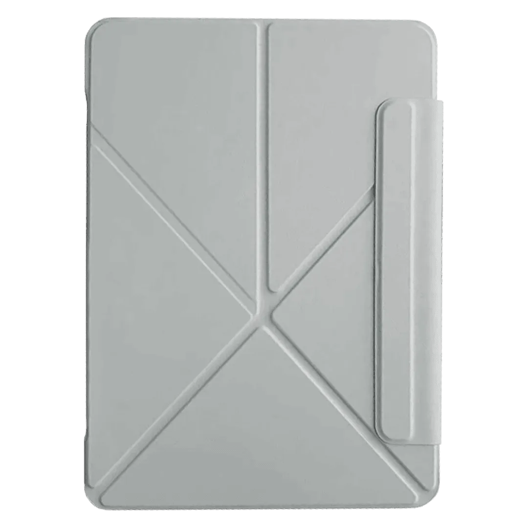 Чехол-книжка с магнитной застежкой для iPad Pro 13" (2024) Светло-серый