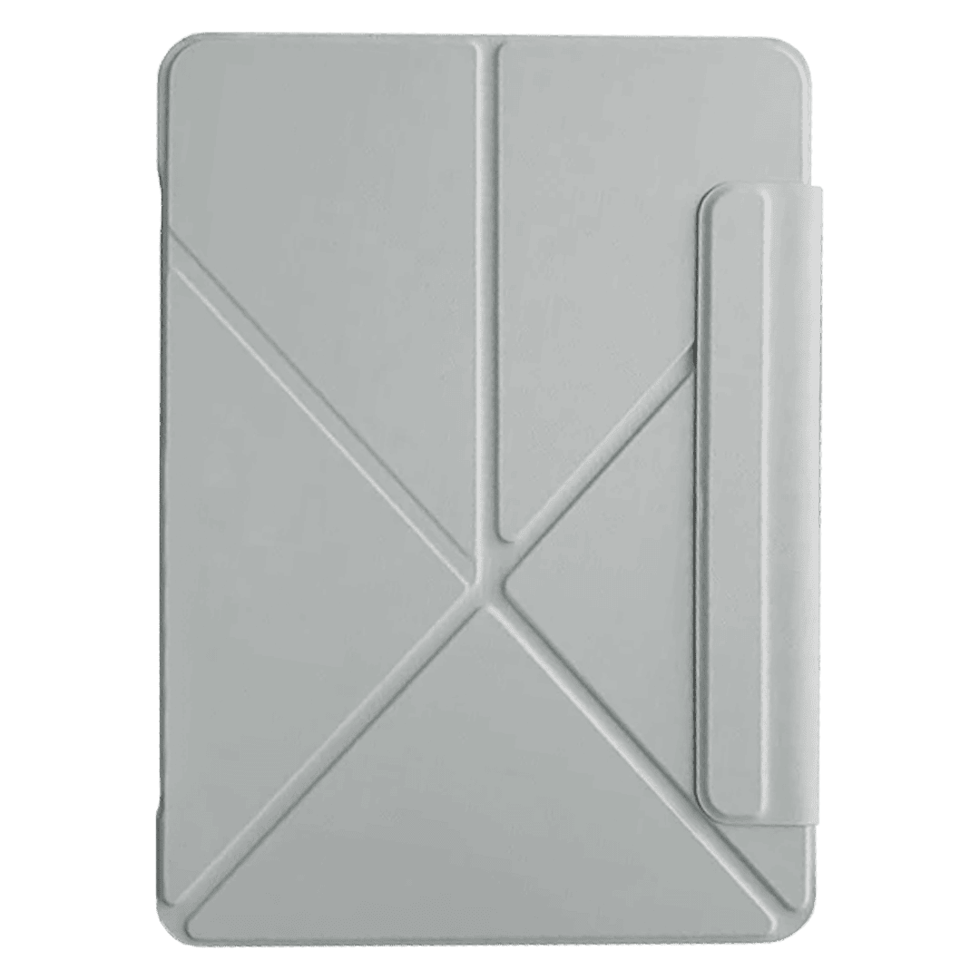 Чехол-книжка с магнитной застежкой для iPad 10" (2022) / 11" (2025) Светло-серый
