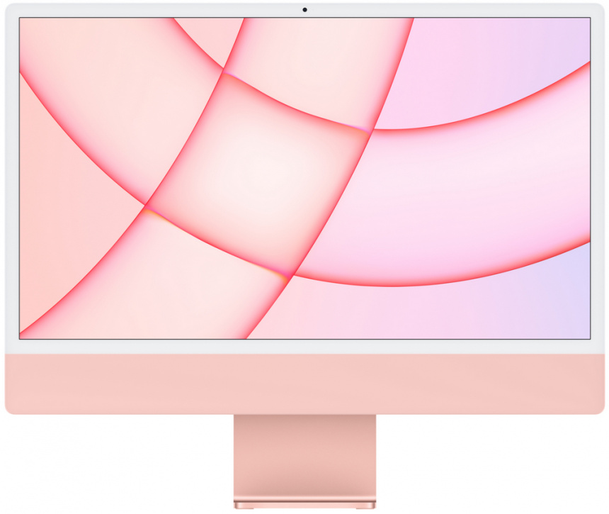 Apple iMac 24" Retina 4,5K, M1 (8C CPU, 8C GPU), 8 ГБ, 512 ГБ SSD, розовый