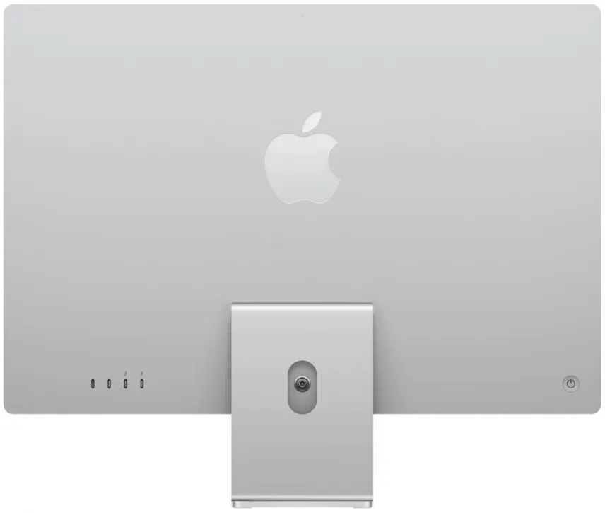Apple iMac 24" Retina 4,5K, M1 (8C CPU, 8C GPU), 8 ГБ, 256 ГБ SSD, серебристый