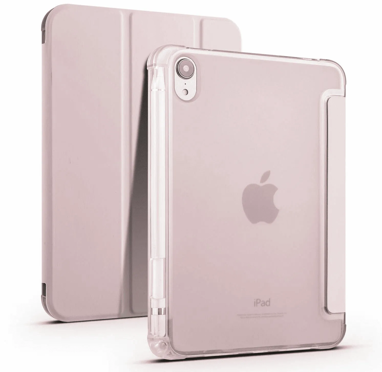  Чехол-книжка для iPad mini 6/7 Светло-розовый