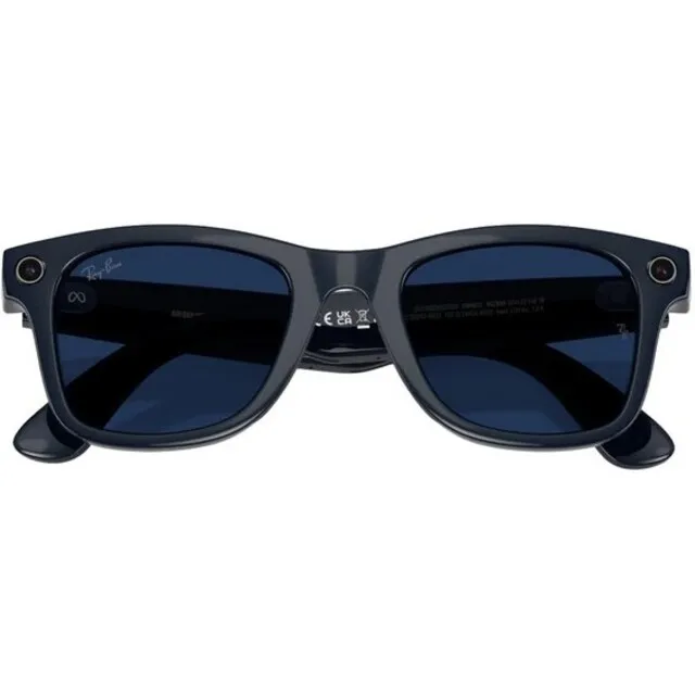 Умные очки Ray-Ban Wayfarer (Gen 2) RW4012 Shiny Cosmic Blue/Transitions Sapphire
