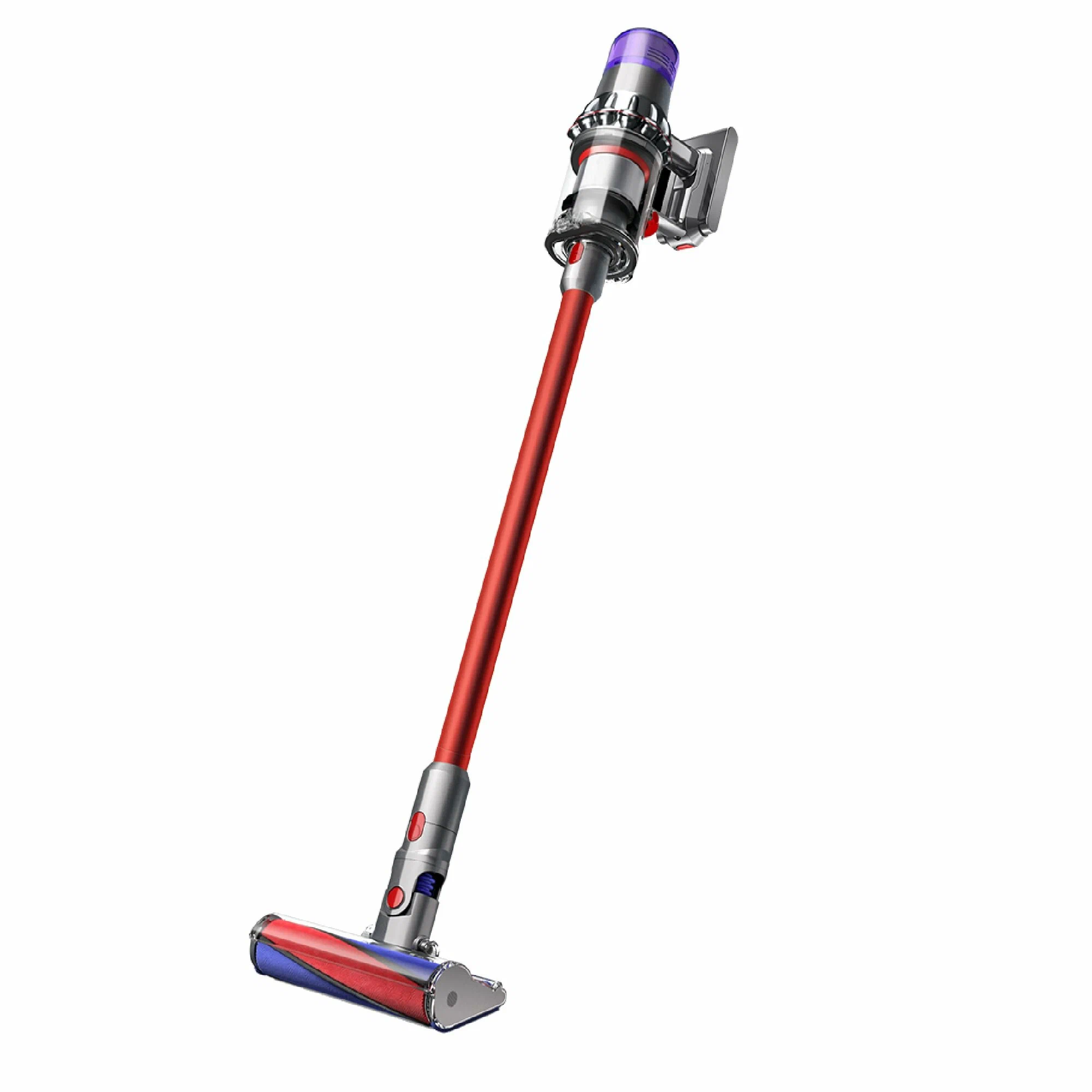 Пылесос Dyson V11 Fluffy (SV15), Nickel/Red