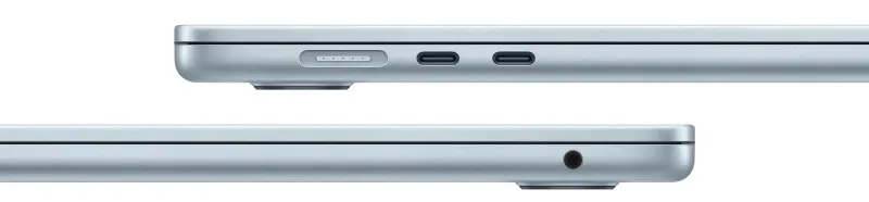 Apple MacBook Air 15" (M5 10C CPU, 10C GPU, 2026) 24 ГБ, 1 Тб SSD, Небесно-голубой, MDVU4