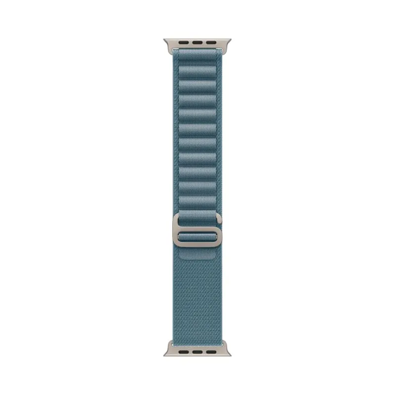Apple Watch Ultra 3 GPS + Cellular, 49 мм, корпус из титана, ремешок Alpine светло-голубого цвета