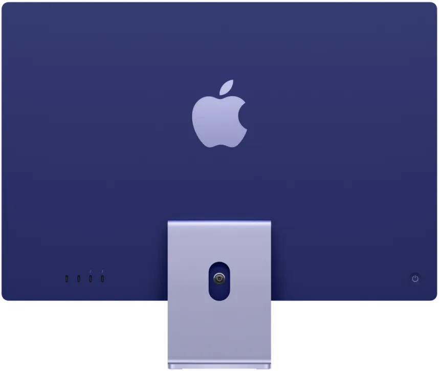Apple iMac 24" Retina 4,5K, M1 (8C CPU, 8C GPU), 8 ГБ, 256 ГБ SSD, фиолетовый