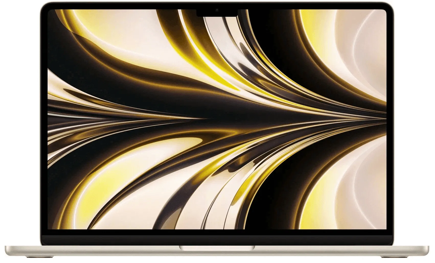 Apple MacBook Air 13" (M2, 2022) 8 ГБ, 256 ГБ SSD, "Сияющая звезда" (MLY13)
