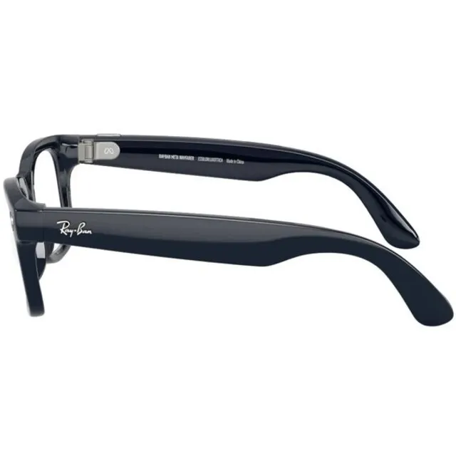Умные очки Ray-Ban Wayfarer (Gen 2) RW4012 Shiny Cosmic Blue/Transitions Sapphire