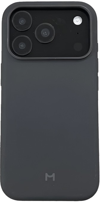 Чехол Magssory для iPhone 17 Pro, силикон, с MagSafe, "Тёмная ночь"