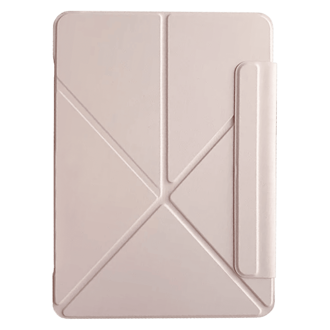 Чехол-книжка с магнитной застежкой для iPad Pro 13" (2024) Пудрово-розовый