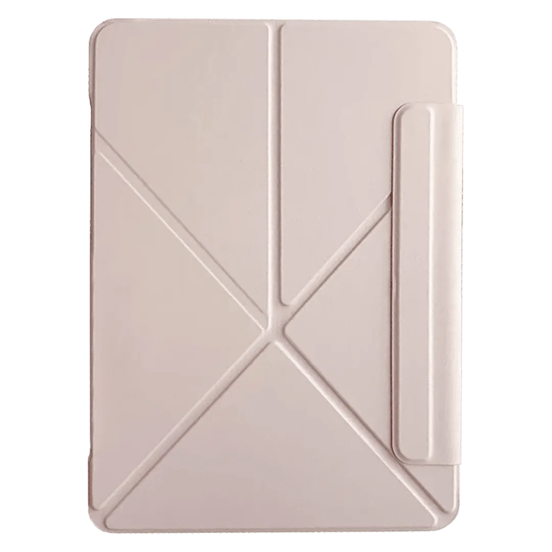 Чехол-книжка с магнитной застежкой для iPad Pro 13" (2024) Пудрово-розовый