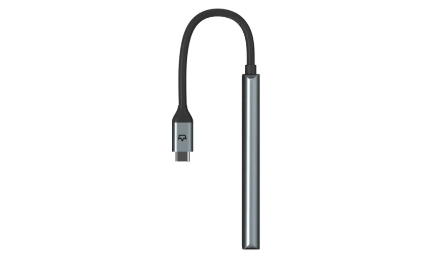 Адаптер VLP USB-C HUB 5-in-1, Графит