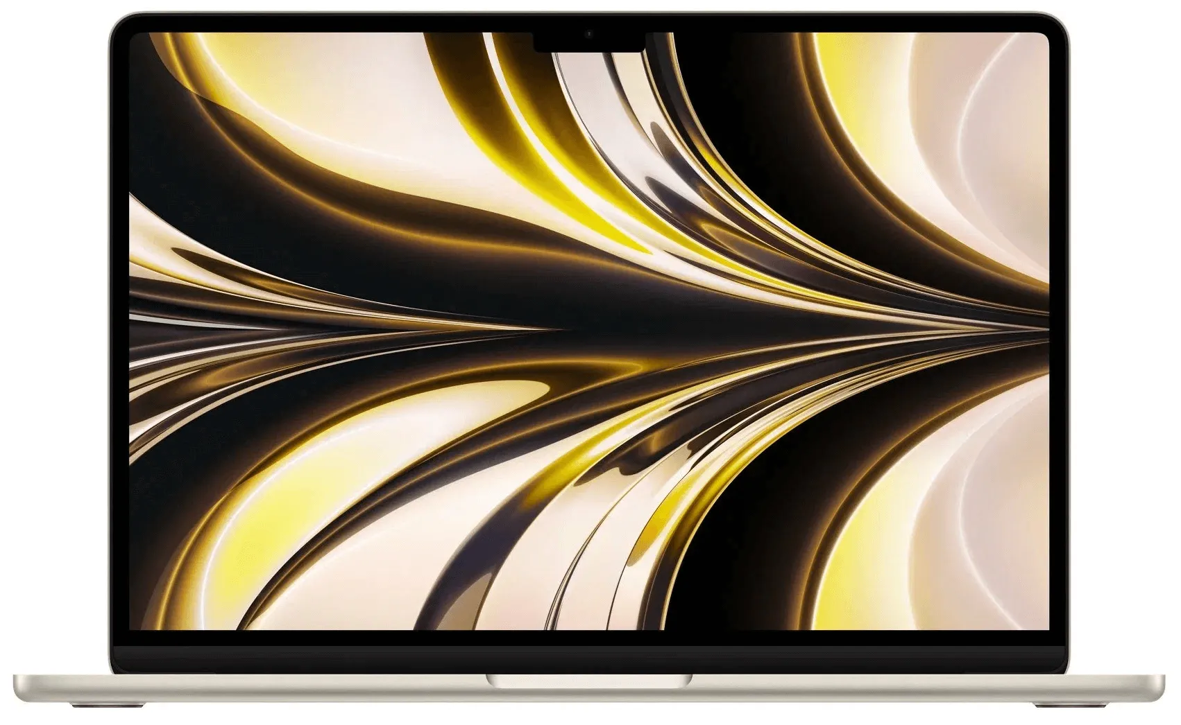 Apple MacBook Air 13" (M2, 2022) 8 ГБ, 512 ГБ SSD, "Сияющая звезда" (MLY23)