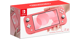 Игровая приставка Nintendo Switch Lite 32 ГБ Coral