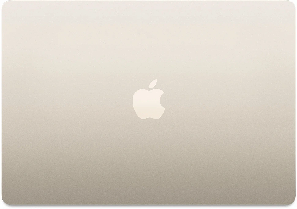 Apple MacBook Air 13" (M4 10C CPU, 8C GPU, 2025) 16 ГБ, 256 ГБ SSD, "Сияющая звезда", MW0Y3