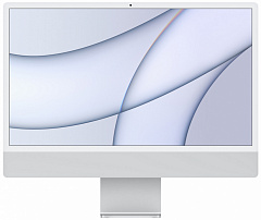 Apple iMac 24" Retina 4,5K, M1 (8C CPU, 7C GPU), 8 ГБ, 256 ГБ SSD, серебристый