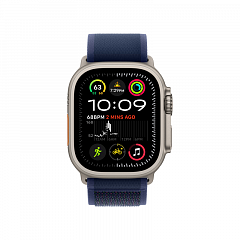 Apple Watch Ultra 2 GPS + Cellular, 49 мм, корпус из титана, ремешок Trail синего цвета