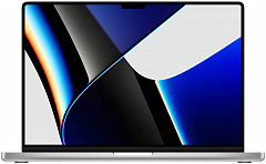 Apple MacBook Pro 16" (M1 Pro 10C CPU, 16C GPU, 2021) 16 ГБ, 512 ГБ SSD, серебристый (MK1E3)