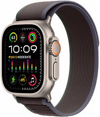 Apple Watch Ultra 2 GPS + Cellular, 49 мм, корпус из титана, ремешок Trail синего/черного цвета