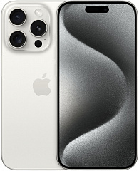iPhone 15 Pro 128 ГБ "Титановый белый"
