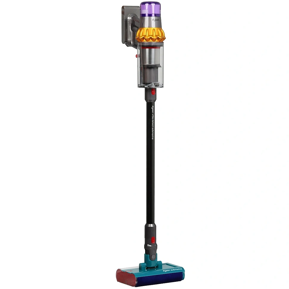 Пылесос Dyson V15S Detect Submarine (SV47), Yellow/Nickel