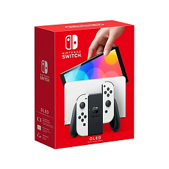 Игровая приставка Nintendo Switch OLED 64 ГБ Белая