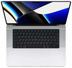 Apple MacBook Pro 16" (M1 Max 10C CPU, 32C GPU, 2021) 32 ГБ, 1 ТБ SSD, серебристый (MK1H3)