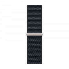 Apple Watch SE (2023), 40 мм, корпус из алюминия цвета «темная ночь», спортивный ремешок Loop «тёмная ночь»