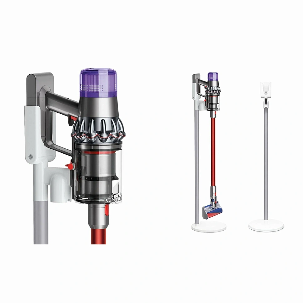 Пылесос Dyson V11 Fluffy (SV15), Nickel/Red