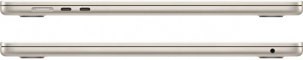 Apple MacBook Air 15" (M2, 2023), 8 ГБ, 256 ГБ SSD, «Сияющая звезда» (MQKU3)