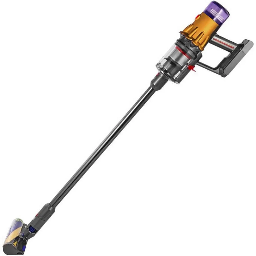 Пылесос Dyson V12 Detect Slim Absolute (SV46), Yellow/Nickel