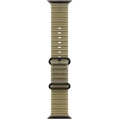 Apple Watch Ultra 4 GPS + Cellular, 49 мм, корпус из чёрного титана, ремешок Ocean цвета «полупрозрачная ламинария»