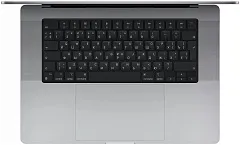 Apple MacBook Pro 16" (M1 Pro 10C CPU, 16C GPU, 2021) 16 ГБ, 512 ГБ SSD, «серый космос» (MK183)