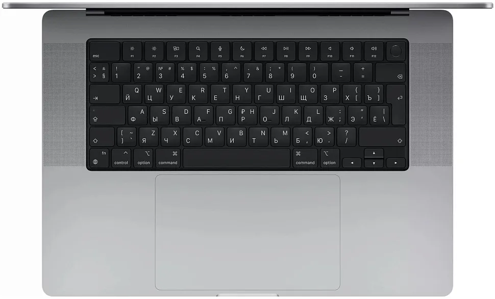Apple MacBook Pro 16" (M1 Pro 10C CPU, 16C GPU, 2021) 16 ГБ, 512 ГБ SSD, «серый космос» (MK183)