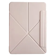 Чехол-книжка с магнитной застежкой для iPad Pro 11" (2024) Пудрово-розовый