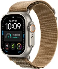 Apple Watch Ultra 4 GPS + Cellular, 49 мм, корпус из титана, ремешок Alpine цвета «пустынный»