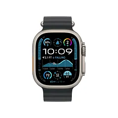 Apple Watch Ultra 2 GPS + Cellular, 49 мм, корпус из титана, ремешок Ocean черного цвета
