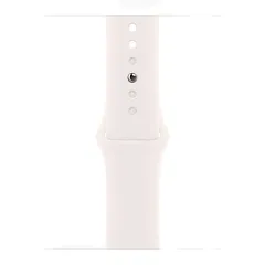 Apple Watch SE (2025), 44 мм, корпус из алюминия цвета «сияющая звезда», спортивный ремешок цвета «лёгкий румянец»