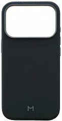 Чехол Magssory Eco-Leather Case для iPhone 17 Pro Max, с MagSafe, "Тёмная ночь"