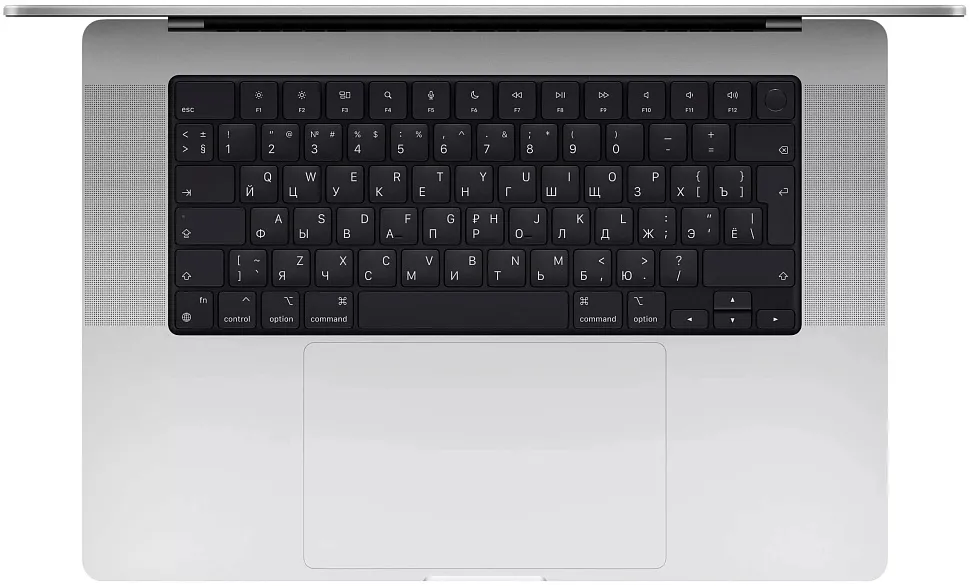 Apple MacBook Pro 16" (M1 Max 10C CPU, 32C GPU, 2021) 32 ГБ, 1 ТБ SSD, серебристый (MK1H3)