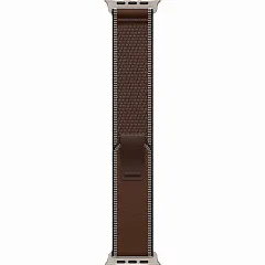 Apple Watch Ultra 4 GPS + Cellular, 49 мм, корпус из титана, ремешок Trail тёмно-коричневого цвета