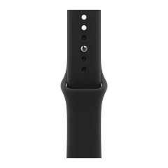Apple Watch Series 12, 46 мм, корпус из алюминия чёрного цвета, спортивный ремешок чёрного цвета